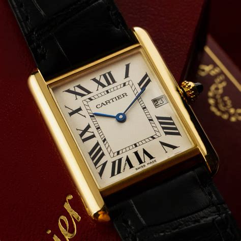 prix tank cartier|original cartier tank watch.